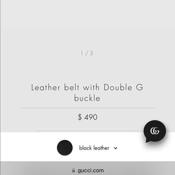 Authentic Gucci Belt - Picture 4 of 4